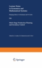 Image for Multi-Stage Production Planning and Inventory Control