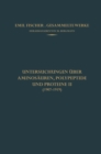 Image for Untersuchungen uber Aminosauren, Polypeptide und Proteine II (1907-1919)