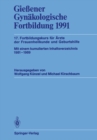 Image for Gieener Gynakologische Fortbildung 1991: 17. Fortbildungskurs fur Arzte der Frauenheilkunde und Geburtshilfe