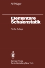 Image for Elementare Schalenstatik