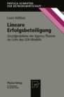 Image for Lineare Erfolgsbeteiligung: Grundprobleme Der Agency-theorie Im Licht Des Len-modells