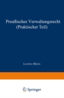 Image for Preuisches Verwaltungsrecht (Praktischer Teil)