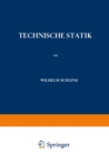 Image for Technische Statik: Ein Lehrbuch zur Einfuhrung ins Technische Denken