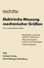 Image for Elektrische Messung mechanischer Groen