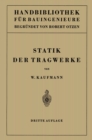 Image for Statik Der Tragwerke