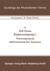 Image for Elektrochemie I: Thermodynamik elektrochemischer Systeme
