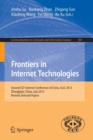 Image for Frontiers in Internet Technologies