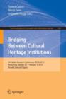 Image for Bridging Between Cultural Heritage Institutions