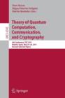 Image for Theory of Quantum Computation, Communication, and Cryptography  : 6th conference, TQC 2011, Madrid, Spain, May 24-26, 2011, revised selected papers