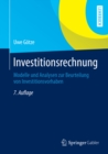 Image for Investitionsrechnung: Modelle Und Analysen Zur Beurteilung Von Investitionsvorhaben
