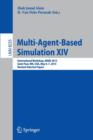 Image for Multi-Agent-Based Simulation XIV