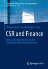Image for CSR und Finance : Beitrag und Rolle des CFO fur eine Nachhaltige Unternehmensfuhrung