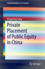 Image for Private Placement of Public Equity in China
