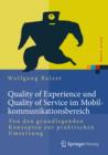 Image for Quality of Experience und Quality of Service im Mobilkommunikationsbereich