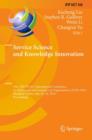 Image for Service Science and Knowledge Innovation : 15th IFIP WG 8.1 International Conference on Informatics and Semiotics in Organisations, ICISO 2014, Shanghai, China, May 23-24, 2014, Proceedings