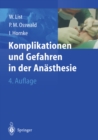 Image for Komplikationen Und Gefahren in Der Anasthesie