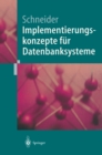 Image for Implementierungskonzepte fur Datenbanksysteme