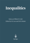 Image for Inequalities: Selecta of Elliott H. Lieb