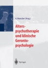 Image for Alterspsychotherapie und klinische Gerontopsychologie