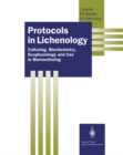 Image for Protocols in Lichenology: Culturing, Biochemistry, Ecophysiology and Use in Biomonitoring