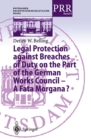 Image for Legal Protection against Breaches of Duty on the Part of the German Works Council - A Fata Morgana? : 8