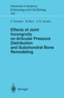 Image for Effects of Joint Incongruity on Articular Pressure Distribution and Subchondral Bone Remodeling