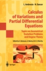 Image for Calculus of Variations and Partial Differential Equations: Topics on Geometrical Evolution Problems and Degree Theory