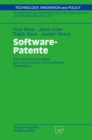 Image for Software-patente: Eine Empirische Analyse Aus Okonomischer Und Juristischer Perspektive
