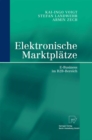 Image for Elektronische Marktplatze: E-Business im B2B-Bereich