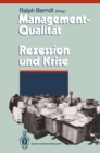 Image for Management-Qualitat contra Rezession und Krise