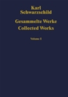 Image for Gesammelte Werke Collected Works: Volume 1