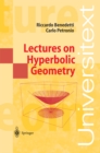 Image for Lectures on Hyperbolic Geometry
