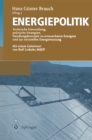 Image for Energiepolitik: Technische Entwicklung, politische Strategien, Handlungskonzepte zu erneuerbaren Energien und zur rationellen Energienutzung