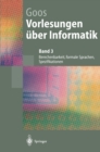 Image for Vorlesungen uber Informatik: Berechenbarkeit, formale Sprachen, Spezifikationen