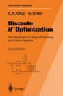 Image for Discrete Hinfinity Optimization: With Applications in Signal Processing and Control Systems : 26
