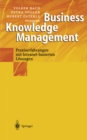 Image for Business Knowledge Management: Praxiserfahrungen mit Intranetbasierten Losungen