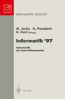 Image for Informatik &#39;97 Informatik Als Innovationsmotor: 27. Jahrestagung Der Gesellschaft Fur Informatik Aachen, 24.-26. September 1997