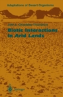 Image for Biotic interactions in arid lands