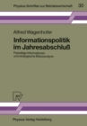 Image for Informationspolitik im Jahresabschlu: Freiwillige Informationen und strategische Bilanzanalyse