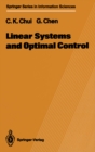Image for Linear Systems and Optimal Control
