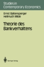 Image for Theorie des Bankverhaltens
