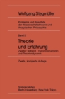 Image for Theorie und Erfahrung: Zweiter Teilband Theorienstrukturen und Theoriendynamik