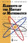 Image for Elements of the History of Mathematics