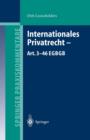 Image for Internationales Privatrecht — Art. 3–46 EGBGB
