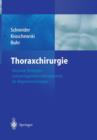 Image for Thoraxchirurgie : Klinische Strategien und perioperatives Management fur Allgemeinchirurgen