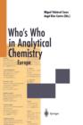 Image for Who’s Who in Analytical Chemistry : Europe