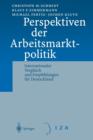 Image for Perspektiven der Arbeitsmarktpolitik : Internationaler Vergleich und Empfehlungen fur Deutschland