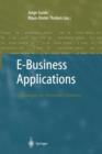 Image for E-Business Applications : Technologies for Tommorow&#39;s Solutions