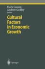 Image for Cultural Factors in Economic Growth