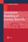 Image for Constitutive Modelling of Granular Materials